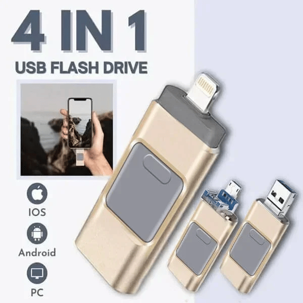 🔥4 In 1 High Speed USB Multi Drive Flash Drive⚡️