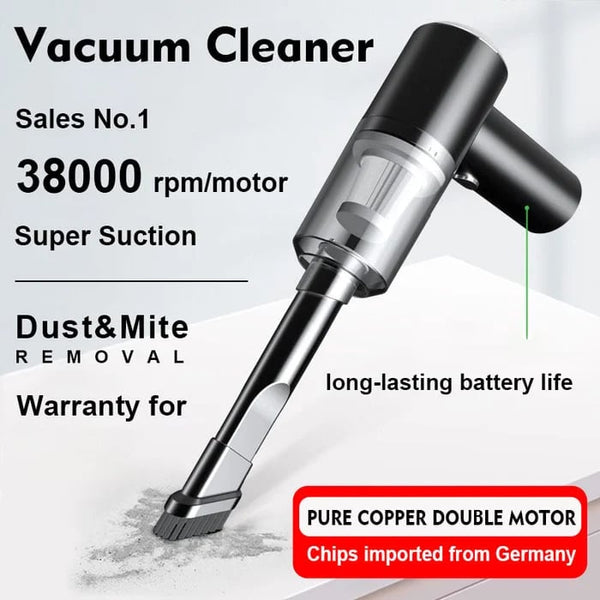 🔥Last Day Promotion 49% OFF - Powerful Wireless Car Vacuum Cleaner