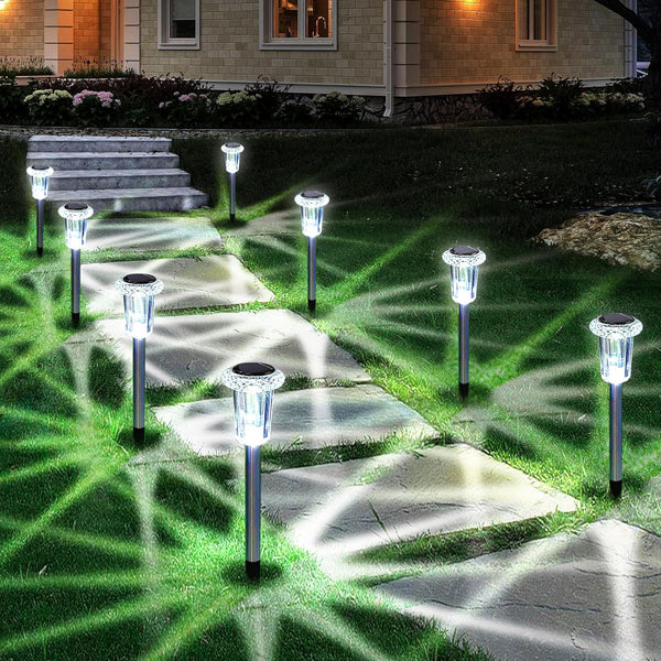 Diamond Glow Solar Pathway Lights