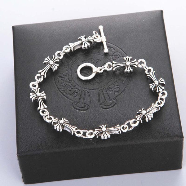 Elegance Cross Charm Bracelet