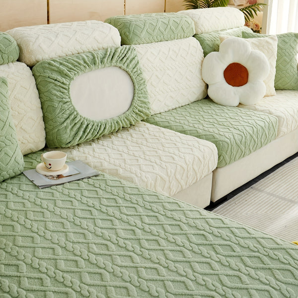 Geometric Pattern Stretch Sofa Slipcovers